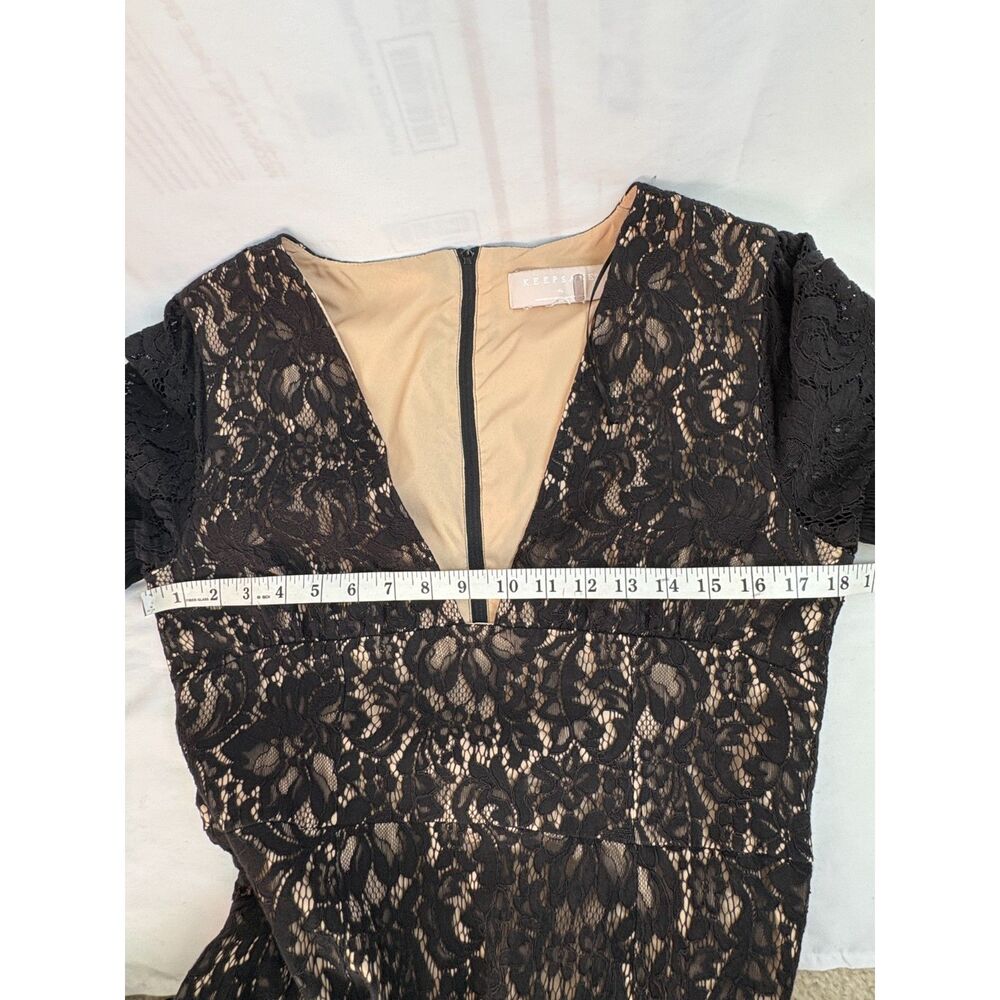 Elegant Black Lace Dress - Picture 11 of 12